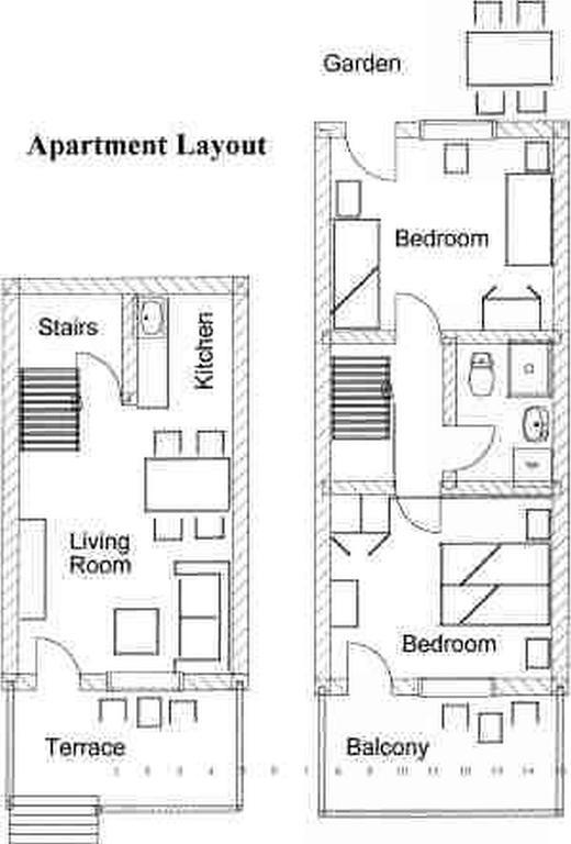 Holiday Home Apartment Tedo Klek Exterior foto